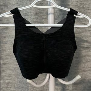 Lululemon 34DD Black & Burgundy Sports Bras & Dri-More XL Grey Sports Bra